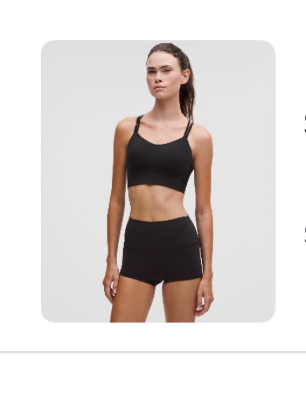 Like a cloud Longline Bra - Black, size 12